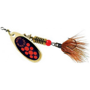 Блесна вращ. Mepps BLACK FURY MOUCHE,  00, Gold/Chartreuse