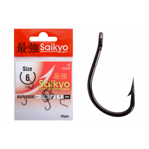 Крючки Saikyo KH-10008 Idumezina BN № 6 (10шт) Крючки Saikyo KH-10008 Idumezina BN № 6 (10шт)