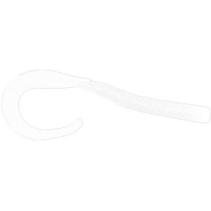 Мягк.приманки LureMax LOMBRIZA 4''/9,5см, LSL4-020 Glow White (10 шт.)