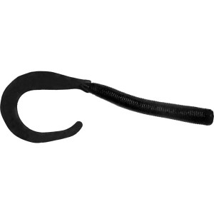 Мягк.приманки LureMax LOMBRIZA 4''/9,5см, LSL4-006 Black (10 шт.)
