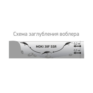 Воблер LureMax Moki Воблер LureMax Moki